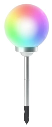 Solárna lampa Solar Rainbow, 4-farebné LED, 30x73 cm