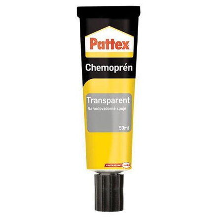 Lepidlo Pattex® Chemoprén Transparent, 50 ml