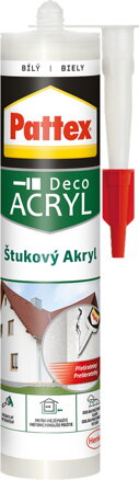 Akryl Pattex, štukový, tmel, 280 ml