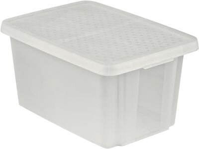 Box Curver® ESSENTIALS 45L, s vekom, priesvitný, 57x40x30 cm