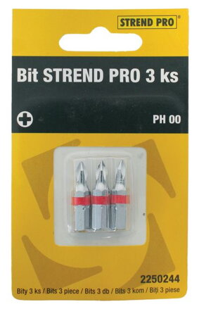 Bit STREND PRO, PH 01, bal. 3 ks