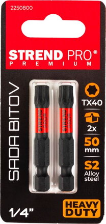 Bit Strend Pro Premium Torx, T 40, bal. 2 ks