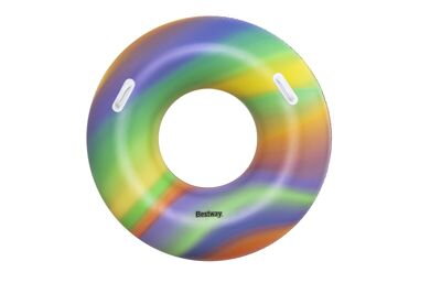 Kruh Bestway® 36352, Rainbow Swim, koleso, detský, nafukovací, do vody, 1,19 m