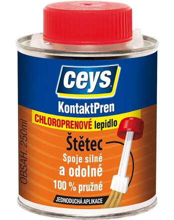 Ceys Lepidlo Kontaktpren so štetcom, 250 ml