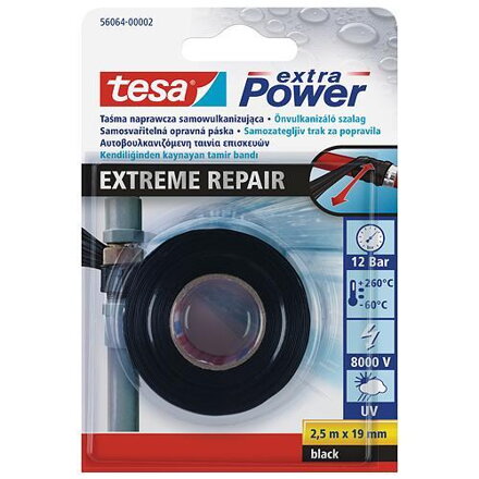 Samovulkanizačná páska tesa® Extreme Repair, 19 mm, L-2.5 m