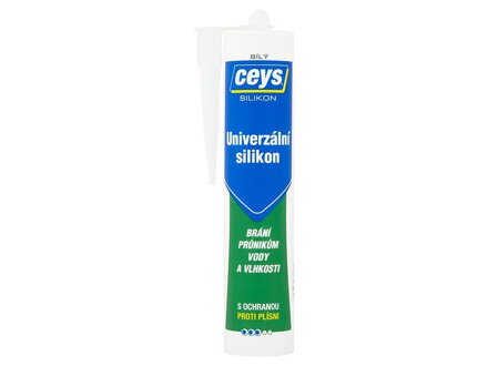 Ceys Univerzálny Silikón biely, 280 ml