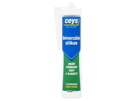 Ceys Univerzálny Silikón transparentný, 280 ml